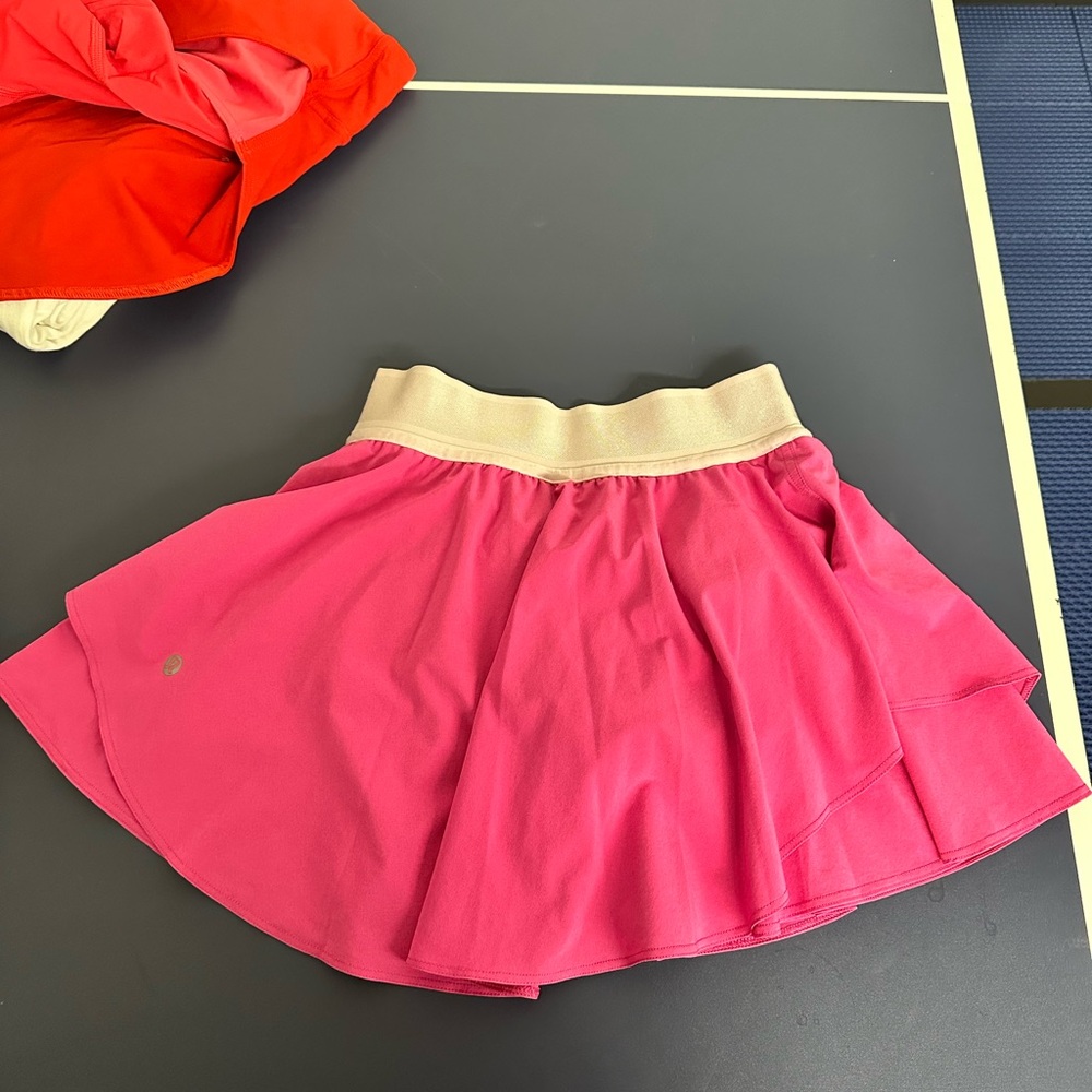 Lululemon Sonic Pink Tennis Skirt!
